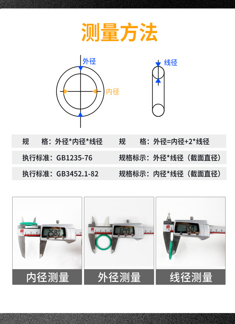 Minghongda high-temperature resistant fluororubber O-ring, oil resistant, waterproof, nitrile rubber leather sealing ring wholesale, customizable