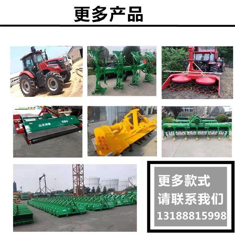 Agricultural large tractor Huaxia 1804 2004 2204 Bridge tractor four-wheel drive six cylinder cultivator