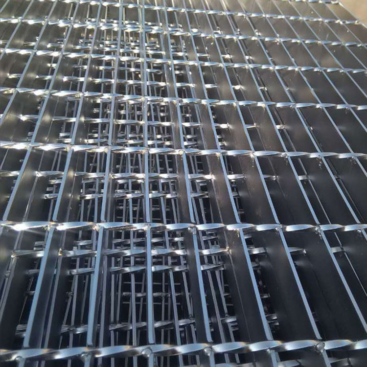 Manufacturer of 304 stainless steel grating, 316 material steel plate grating, polished surface, plug-in steel plate