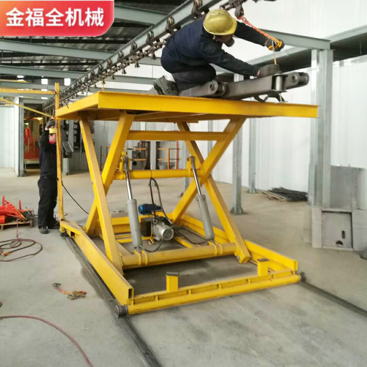 Self scissor type elevator, track walking type lifting platform, high-altitude operation equipment