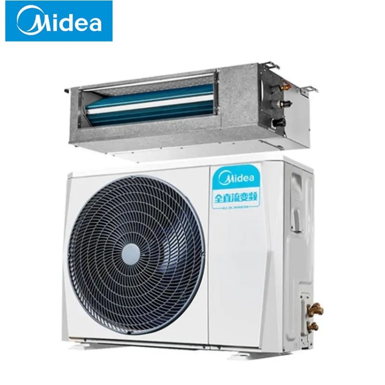 北 京美的(MIDEA)变频风管机一拖一 悦享四代系列 2匹中央空调