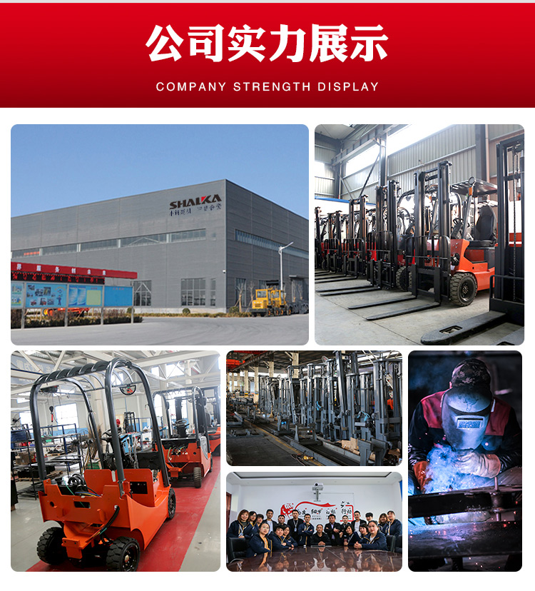 All Electric Forklift 25 Mechanical Chemical Plant Loading and Unloading Ground Cattle Cargo Handling Electric Forklift