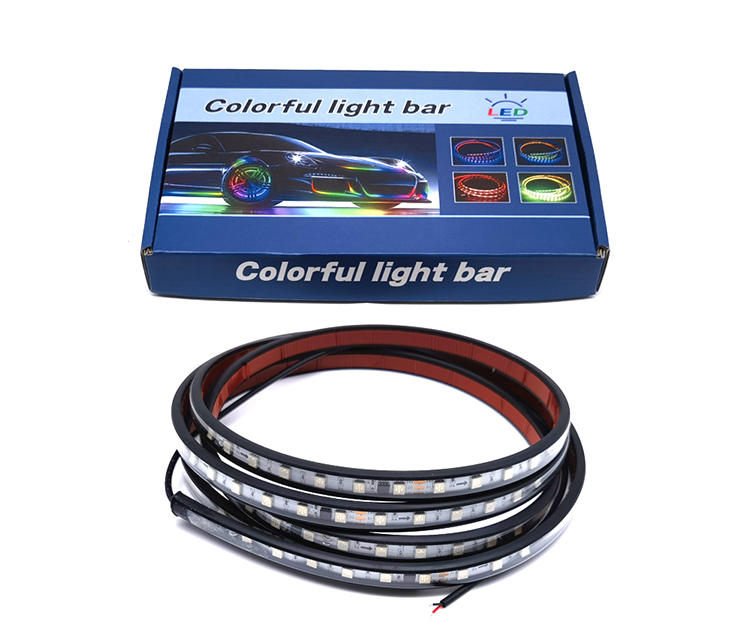 24V truck 2.4m waterproof light strip with illusion running horse streamer light and ranger light strip