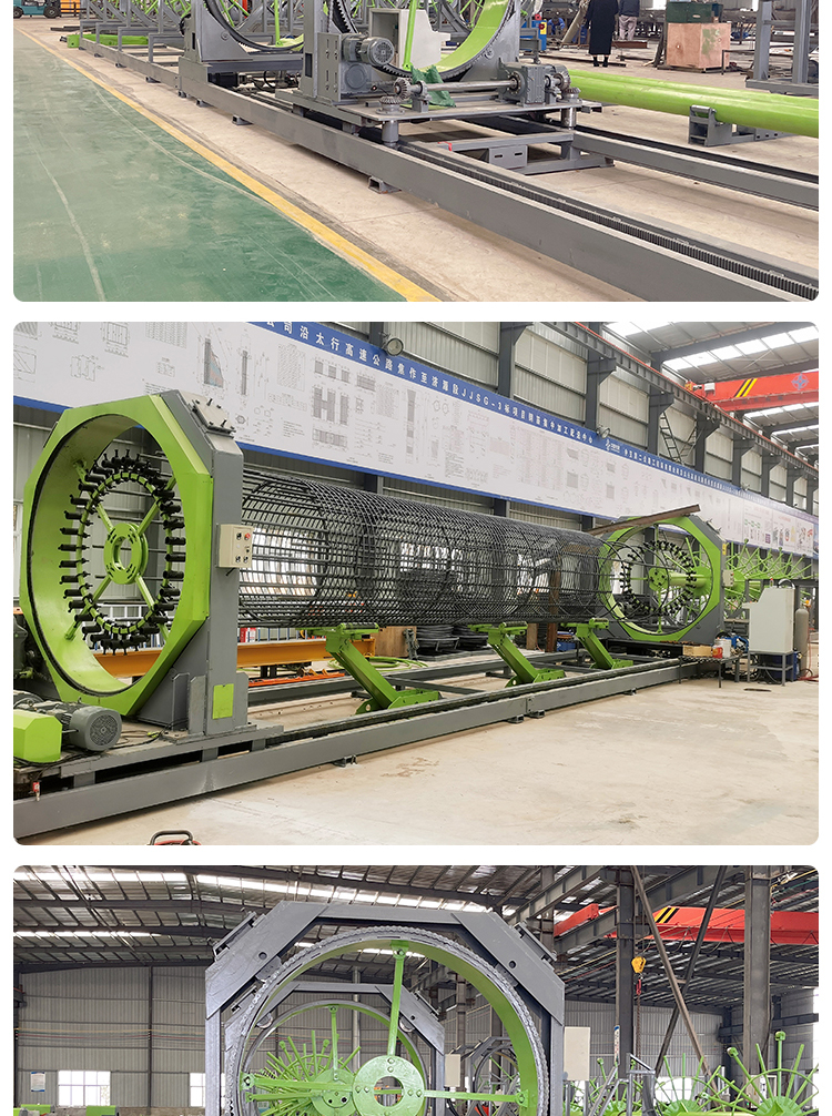 Automated steel bar cage rolling machine with stable and reliable processing quality, fully automatic steel bar cage rolling welding machine for iron construction