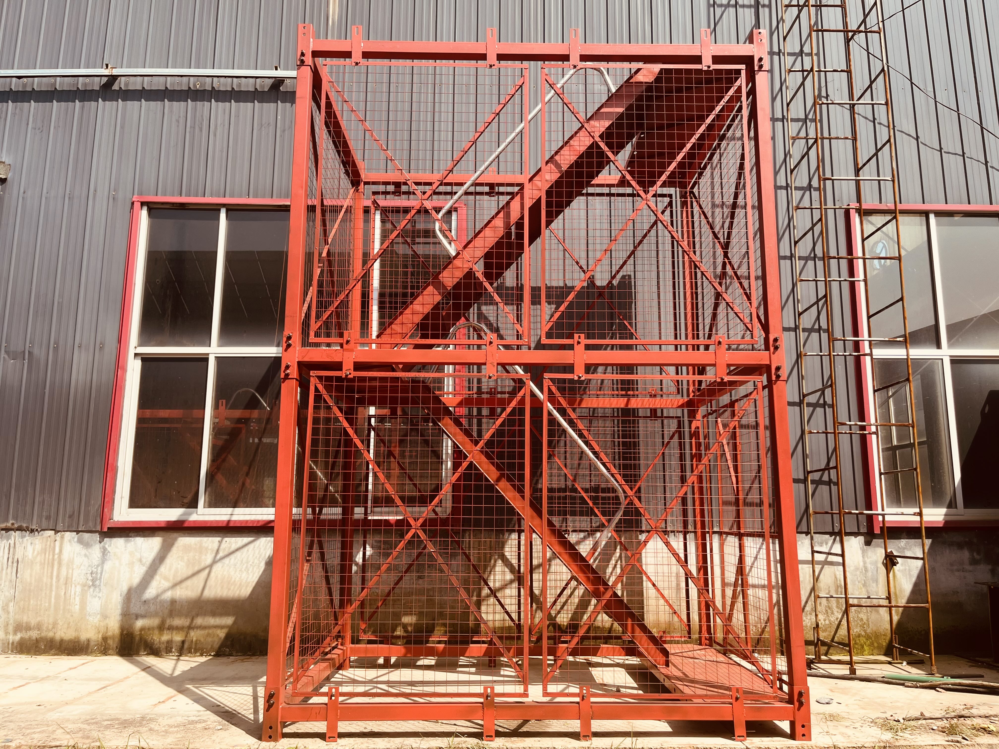 Manufacturer's subway foundation pit passage building, horse path up and down passage combination type ladder in stock 3 * 2 * 2