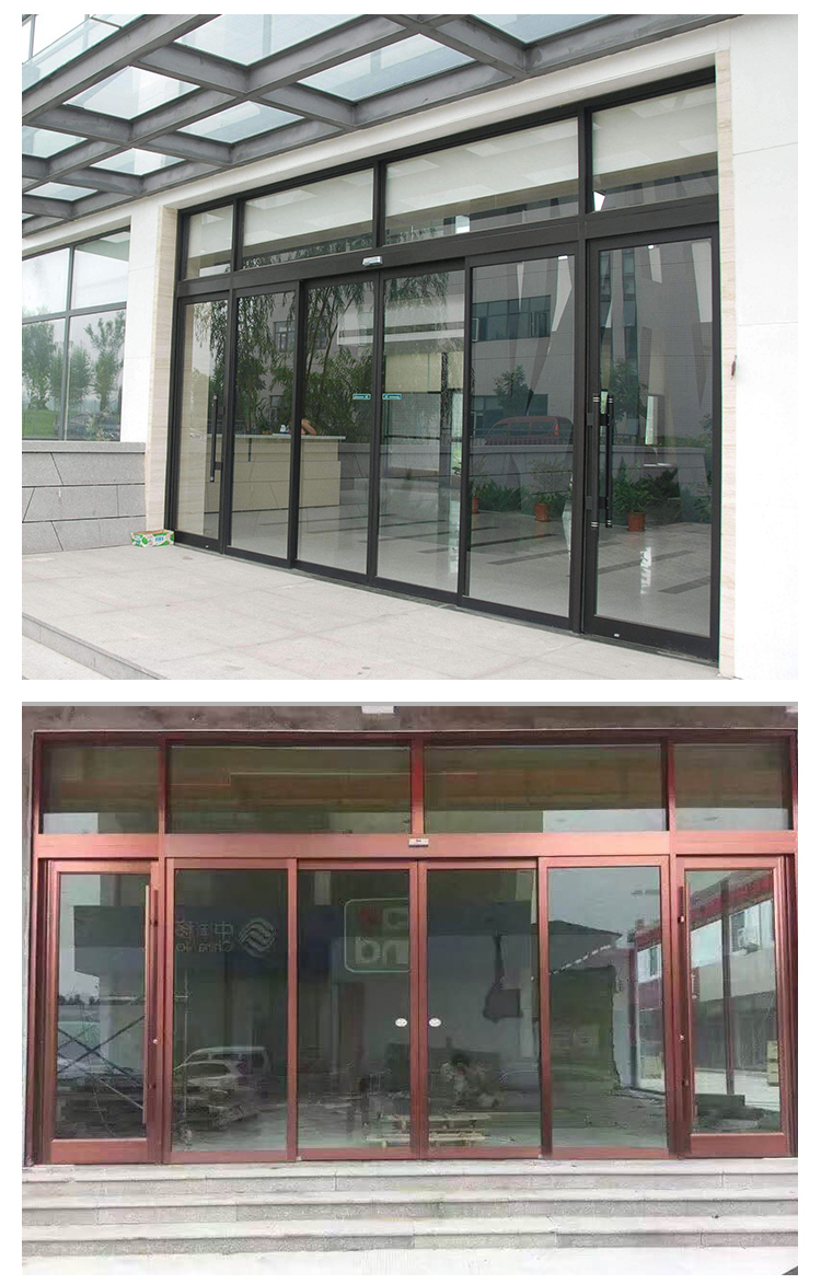 Automatic unit translation sensing door, electric glass door, free on-site measurement, design and installation service