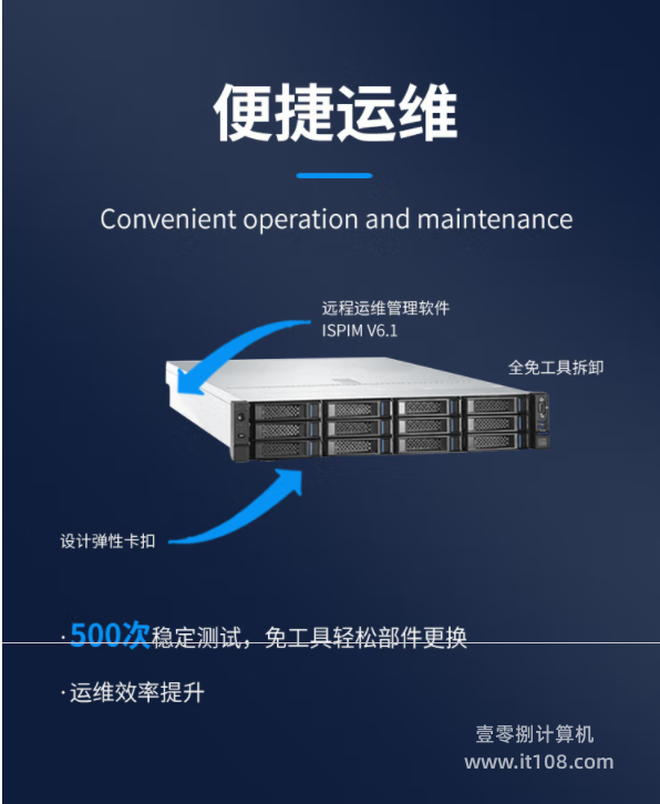 INSPUR NF5280M6 rack 2U server silver 4310/16G/2T 3-year warranty