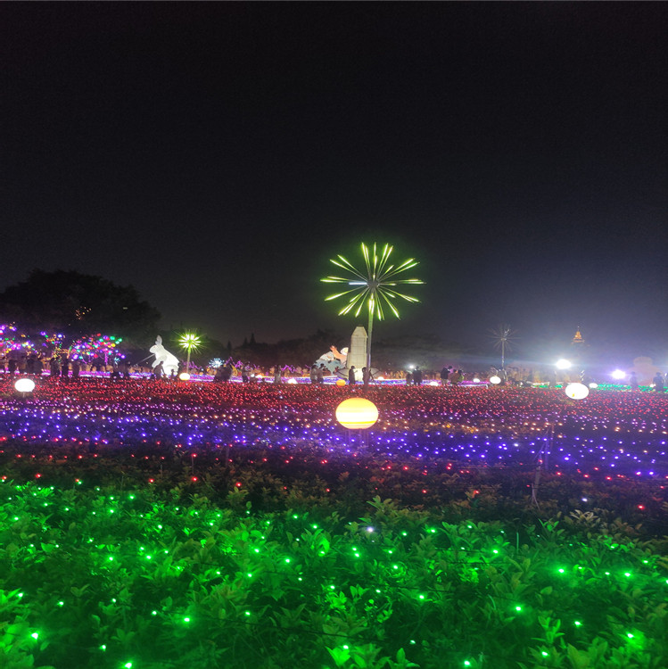 Festival colored lights, string lights, shopping malls, wedding decorations, outdoor waterproof lighting, and a 10 meter string of star lights all over the sky