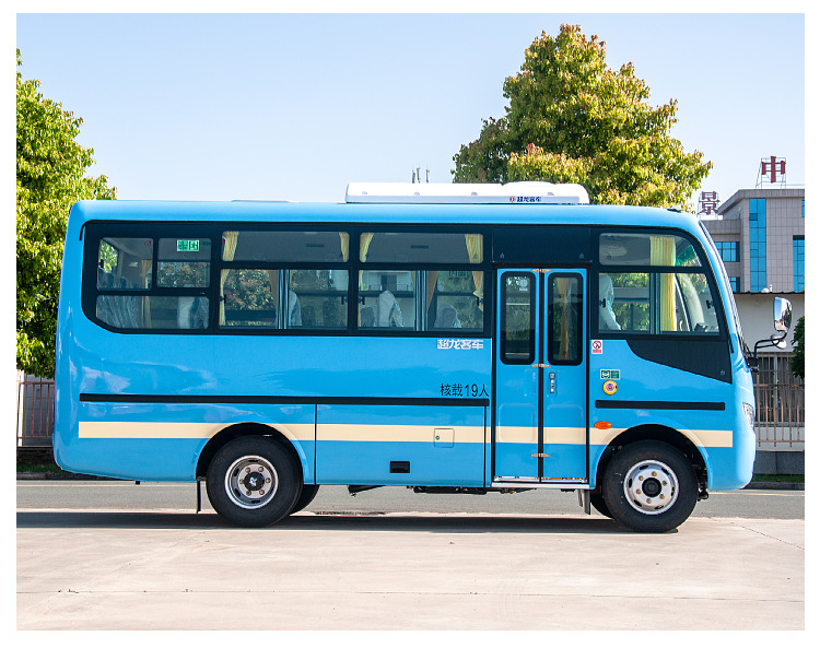 19 seater commuter bus - light luxury coach - employee commuting shuttle bus