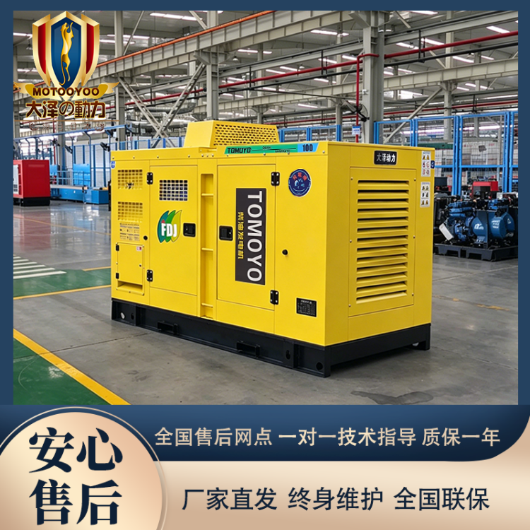大泽动力800KW柴油发电机 工程矿山备用电源 电子调速 静音箱体式