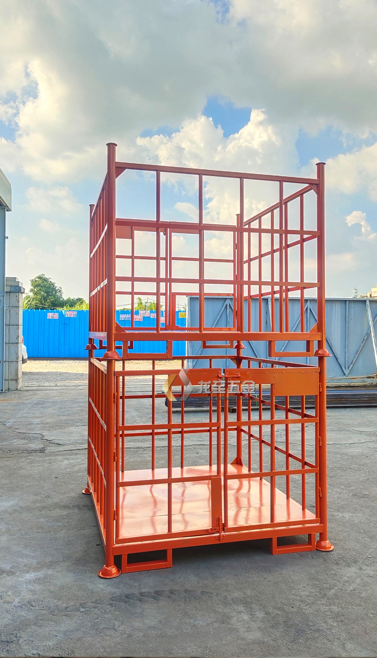 Longzhi Stacking Rack Skilled Solid Rack Storage Folding Rack Cold Storage Rack Steel Factory Handling Rack Accessories