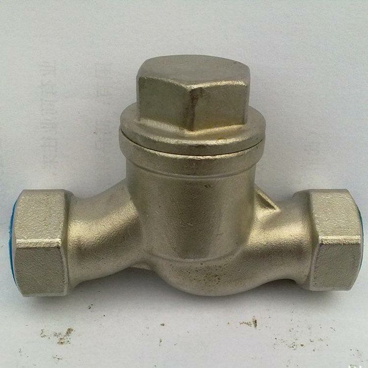 Xinhong Valve H11W Stainless Steel Thread Check Valve Slag Discharge and Return Ceramic Large Bore