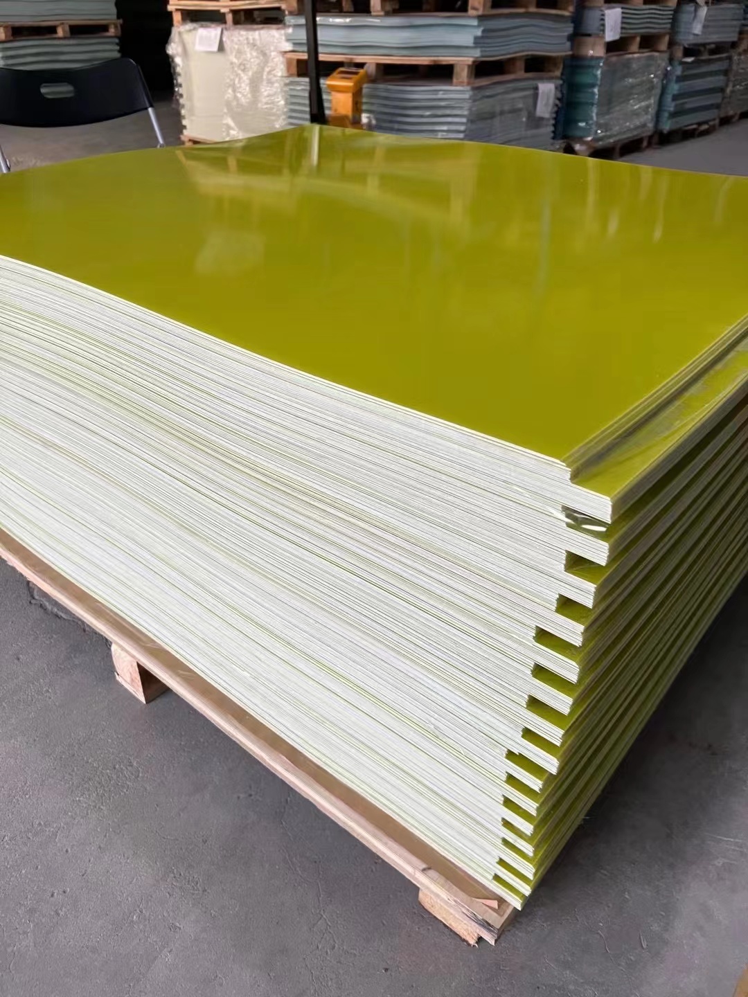 Water green glass fiber board at the inlet, flame retardant FR4 glass fiber board, G10 rod, anti-static, heat insulation, and high-temperature resistant insulation board