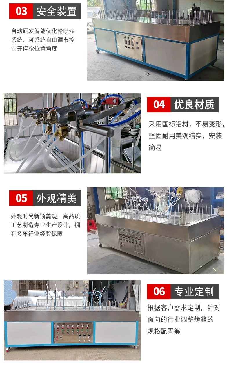 Zhenqiang Automatic Small Spraying Machine Plastic Shell Spraying Machine Reciprocating Machine Equipment Circular Spraying