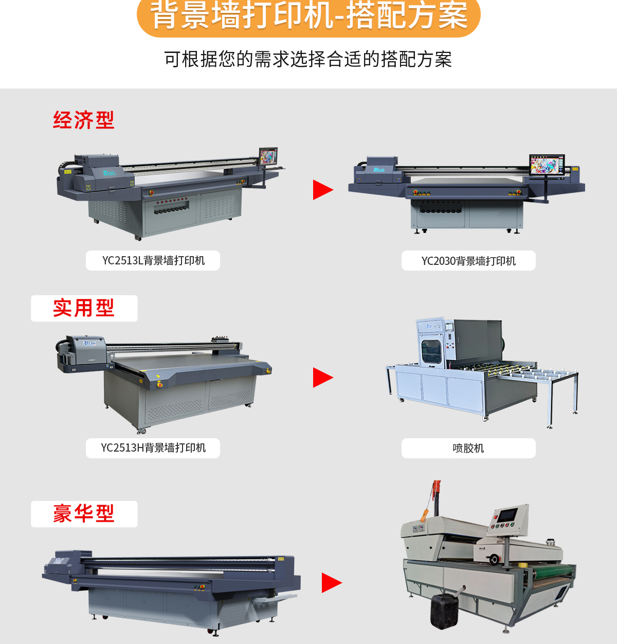 Wancai Rock Board Background Wall Printer Density Board UV Flatbed Printer YC3325H