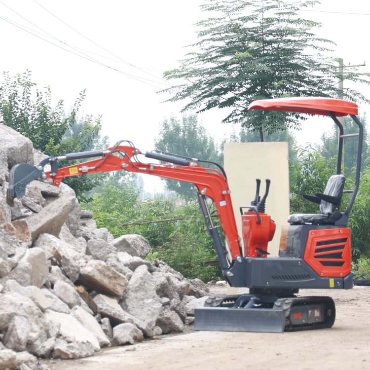 Building demolition excavator, small and medium-sized crawler excavator, 35 type engineering small excavator