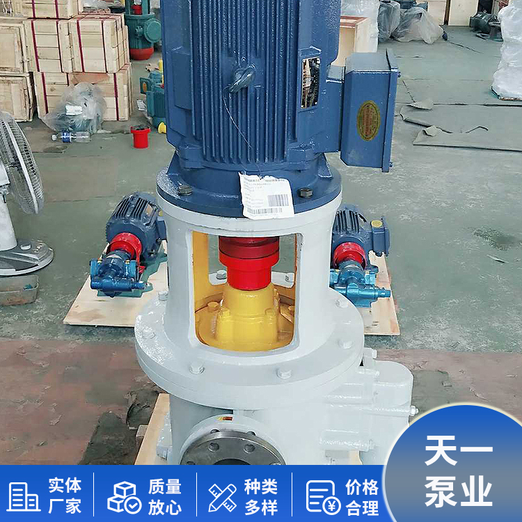 3G vertical Screw pump large flow double suction pump Marine screw vertical pump can be customized for long-term supply Tianyi Pump