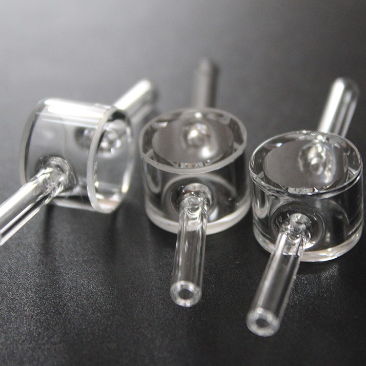 晶科光学 石英双管气室器皿 实验室用玻璃容器器械 精度高 可定制