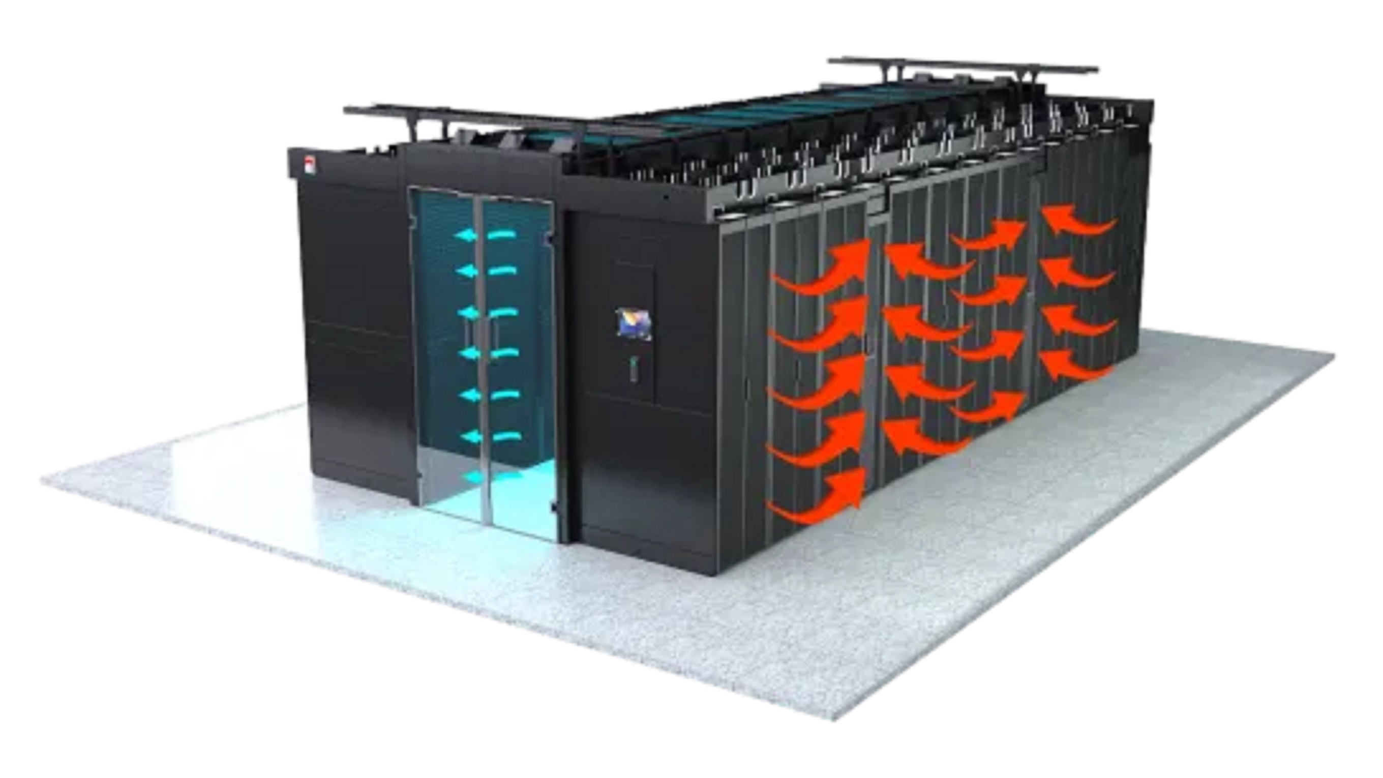 Integrated computer room cold channel system Hongjiaxing modular data center customized UPS power supply