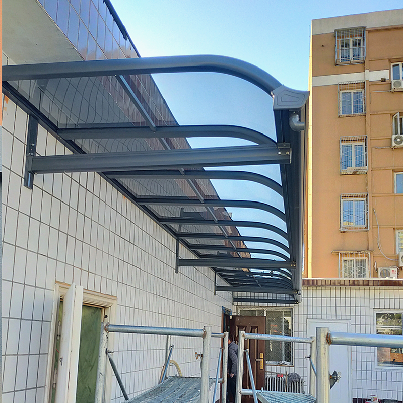 Customized Yuntengyt-70 sunshade canopy, balcony sunshade, door opening, rain lap endurance board, rain cover installation