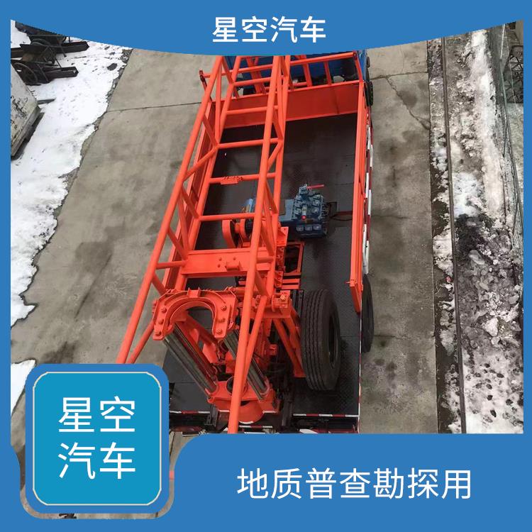 Mobile drilling locomotive platform drilling truck reduces labor intensity, mining special