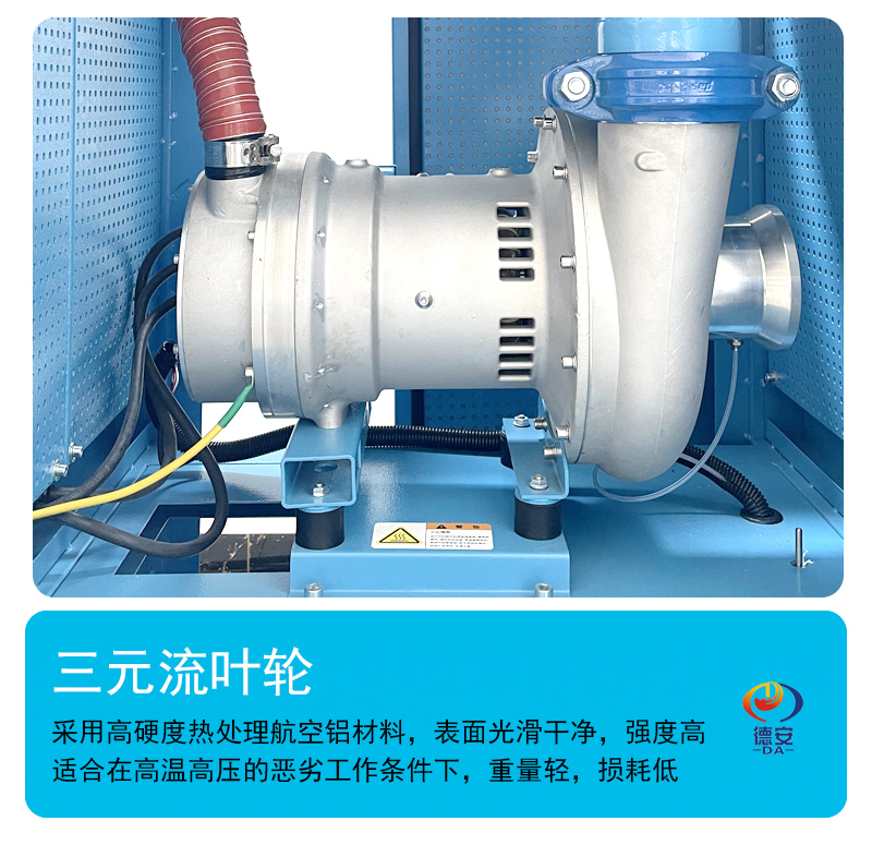 Air suspension centrifugal blower for sewage treatment, aeration and oxygenation equipment, energy saving and maintenance free