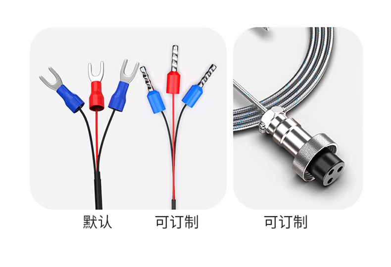 Pt100 Temperature Sensor Platinum Thermistor WZP-187 Waterproof Temperature Probe K/E Thermocouple Temperature Rod