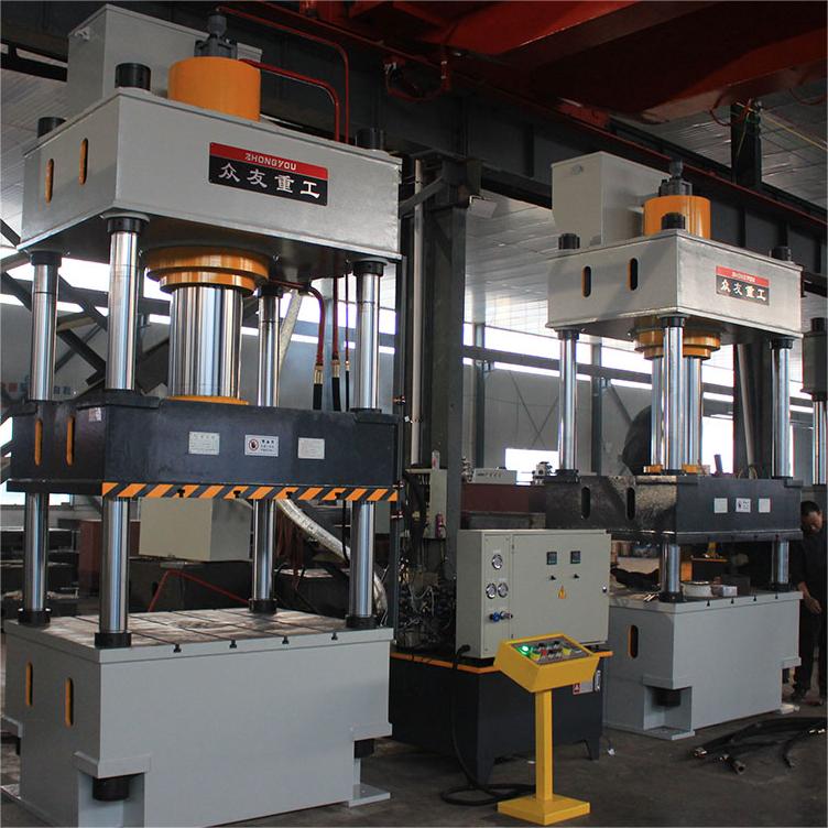 YQ32 series universal four column hydraulic press, three beam and four column hydraulic press, customized by Zhongyou Heavy Industry Factory