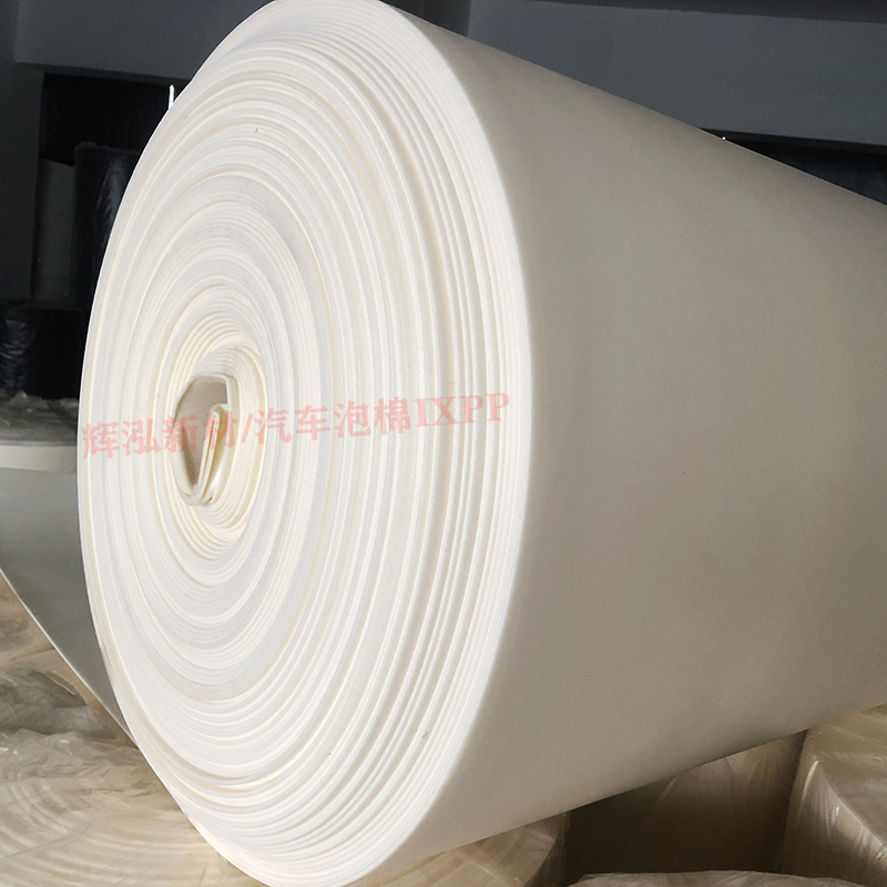 Ixpe foam roll material, polyethylene foam, XPE foam, environmentally friendly, odorless, anti-static, flame retardant, and anti-collision PE high foam