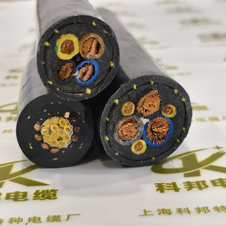 6/10KV 3*35+3*25/3高压卷筒电缆，耐卷绕，工业卷盘设备动力传输线