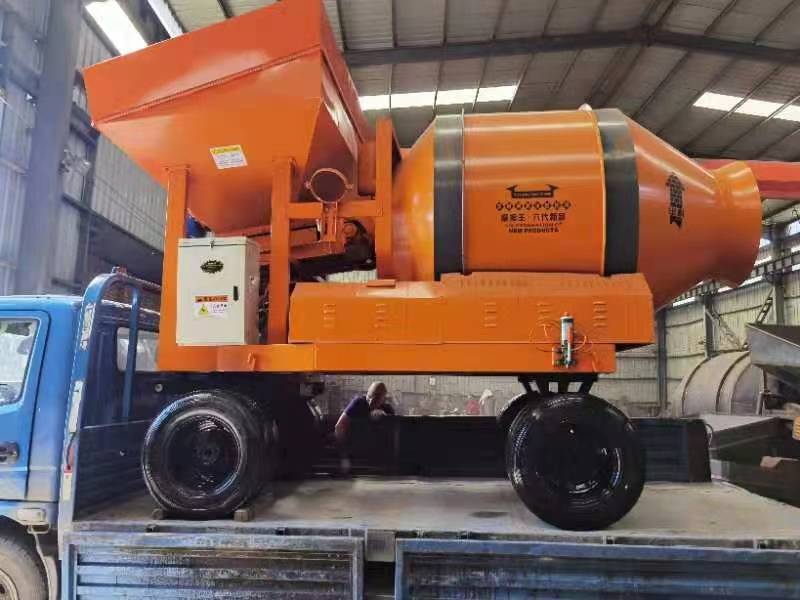 Bolan Machinery 1000/1500 Drum Mixer Customized Large Mobile Concrete Mixing Equipment