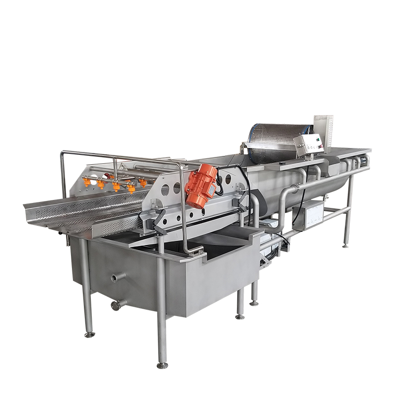 Fresh Corn kernel lint removal and impurity removal eddy current cleaning machine multi-function vegetable preparation processing vegetable cleaning and dehydration equipment