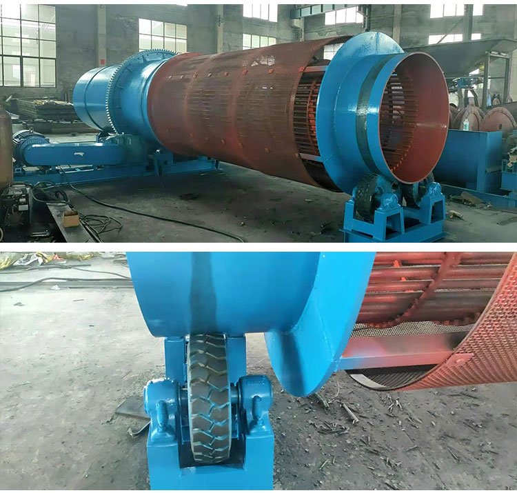 Huachang sells a large drum stone washing machine production line, which is a comprehensive screening and washing machine for stone materials used in China Railway Construction