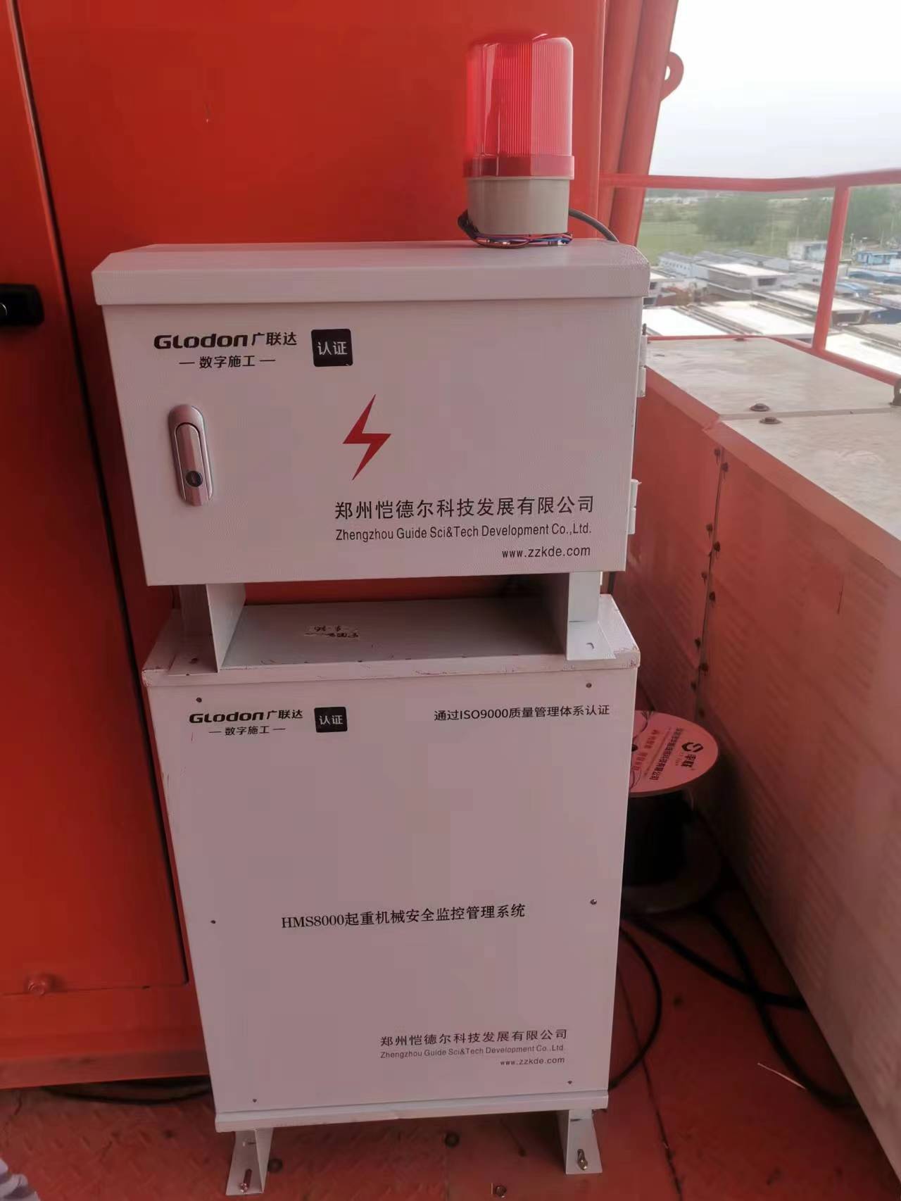 Tower crane black box monitoring system Tower crane remote safety monitoring system is more stable