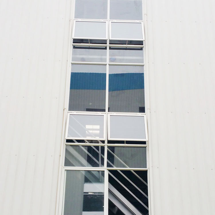 Color coated steel plate sliding window Casement window fixed window Haowei production and sales