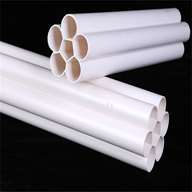 One solid pipeline manufacturer provides PVC porous plum blossom pipes for low-voltage threading, seven hole plum blossom honeycomb pipes