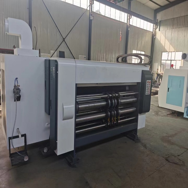 Mechanical equipment for cardboard boxes, monochrome high-speed ink printing machine 920, printing slotting and die-cutting machine, model 2000