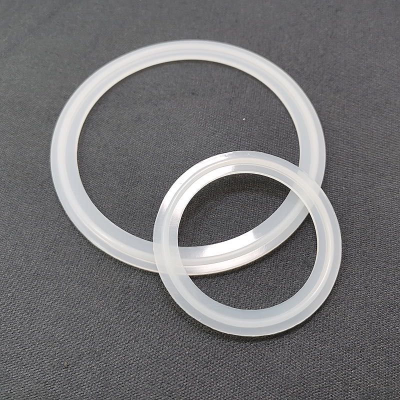 Imported silicone food grade sealing ring, sanitary grade sealing gasket, transparent silicone sealing ring, waterproof sealing gasket