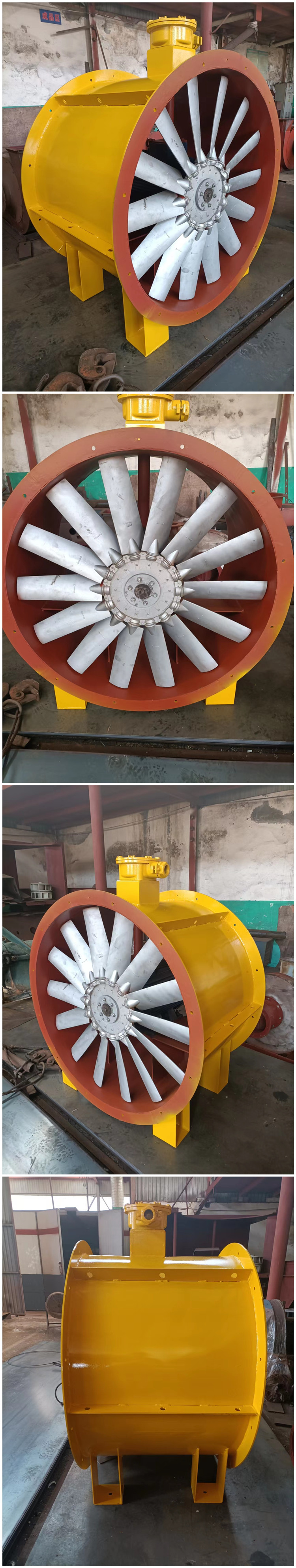 K40-12 Mine Ventilation Fan K40-NO.12 Mine Axial Flow Fan K40 Axial Flow Induced Draft Fan with High Air Volume