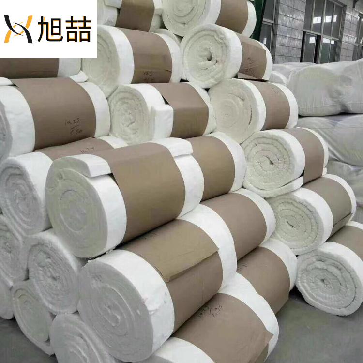 Heat insulation ceramic fiber blanket, fire insulation cotton, high temperature resistant Aluminium silicate felt, special for pipeline