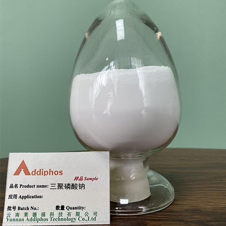 Radford Addiphos Sodium triphosphate is easily soluble in water as a water retaining agent