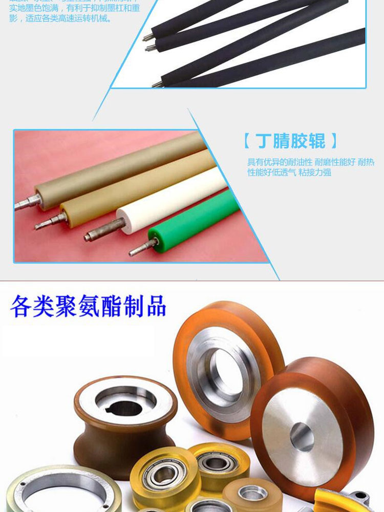Conveyor nylon roller wear-resistant rubber wrap roller belt conveyor roller support customization