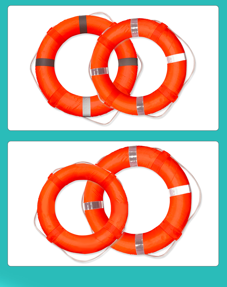 Adult portable large size solid oxford cloth Swim ring foam water area flood control emergency flood fighting professional Lifebuoy