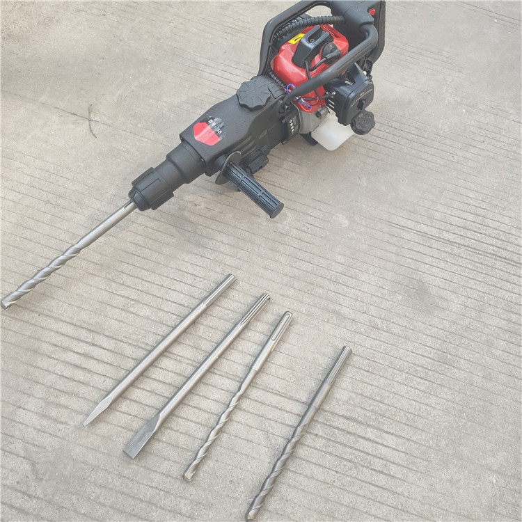 Two stroke gasoline pickaxe Xinchen multifunctional stone drilling machine internal combustion impact drill