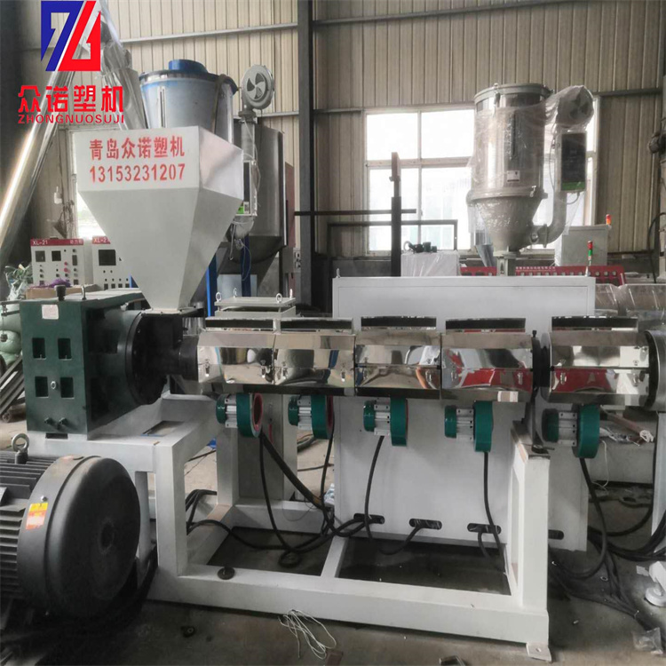 SJ45 Zhongnuo Supply PE Pipe Equipment Plastic Pipe Extruder Production Line Maintenance is Simple