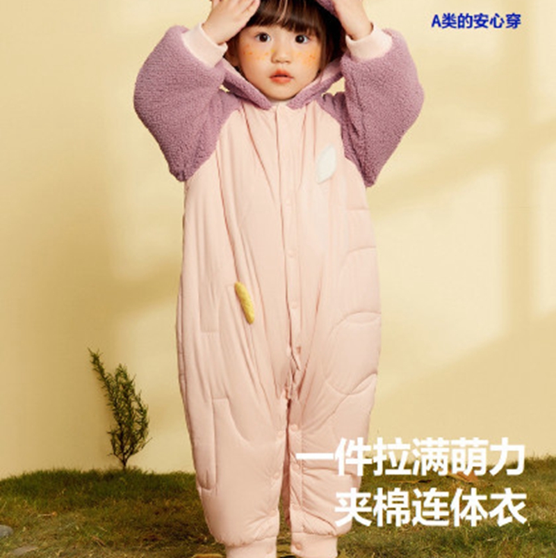 2023 Autumn Queen Baby Clothes Lala Baby and Children's Creeper Harper First Line Brand Discount Children's Wear Wholesale