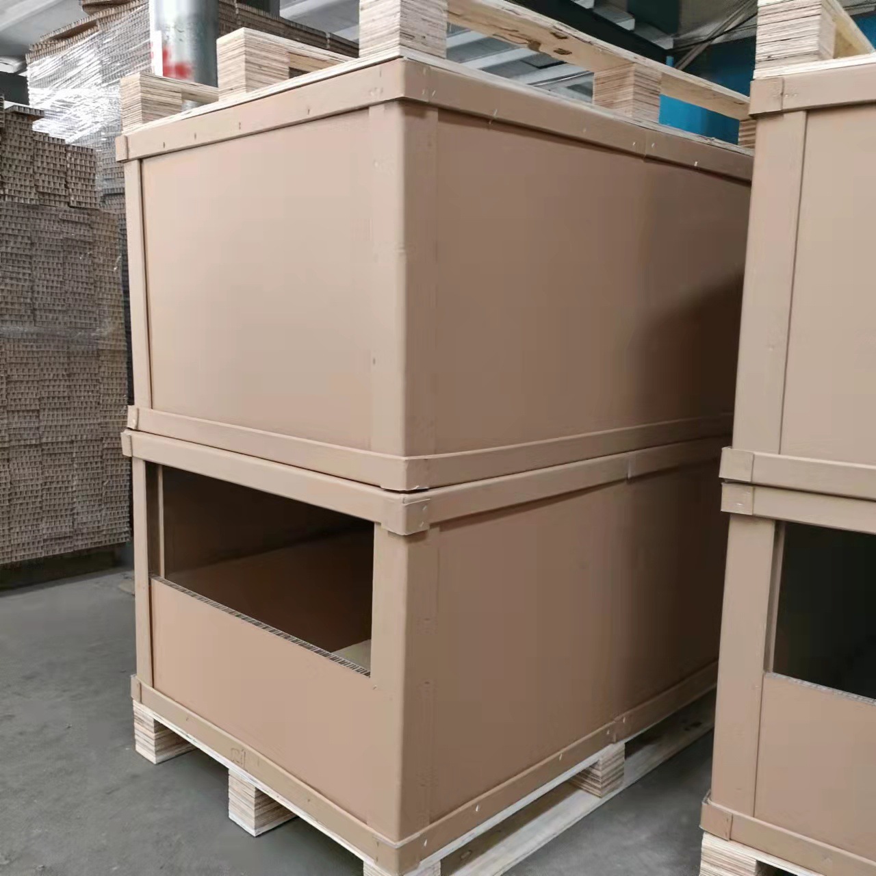 Ultra thick, ultra hard, and super large honeycomb paper assembled cardboard boxes for packaging, heavy-duty packaging, logistics honeycomb cardboard boxes