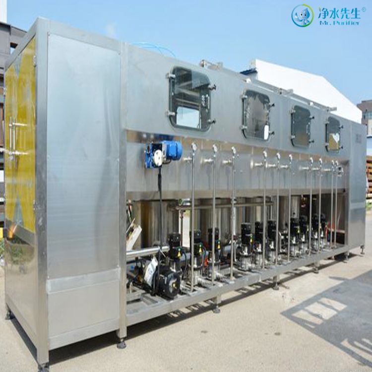 Fully automatic 5-gallon barreled water filling machine for liquid mineral pure water bottling production line equipment