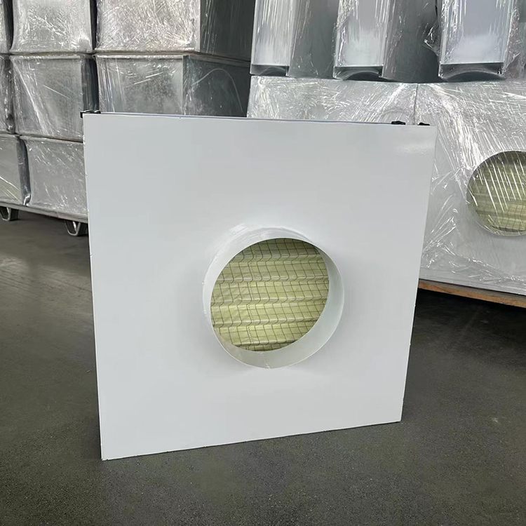 Design and manufacturing of purification equipment for Xinbei junior high efficiency air duct filtration section air conditioning units