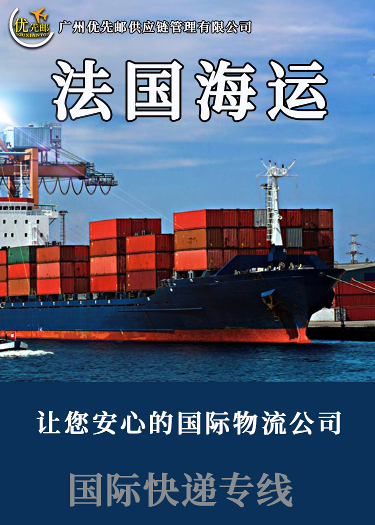 French sea freight, bulk cargo, LCL, full container, double clearance to door international small package dedicated line